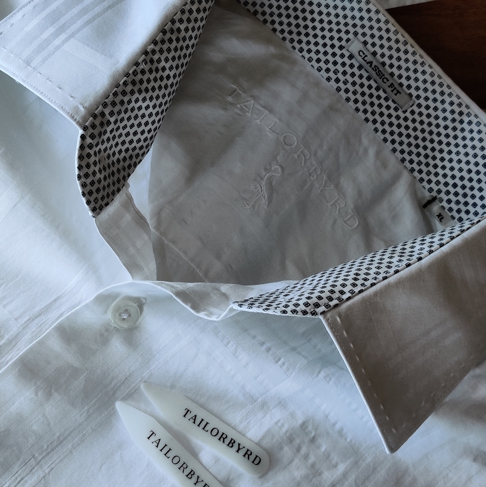 Taylorbyrd White Long Sleeve Shirt